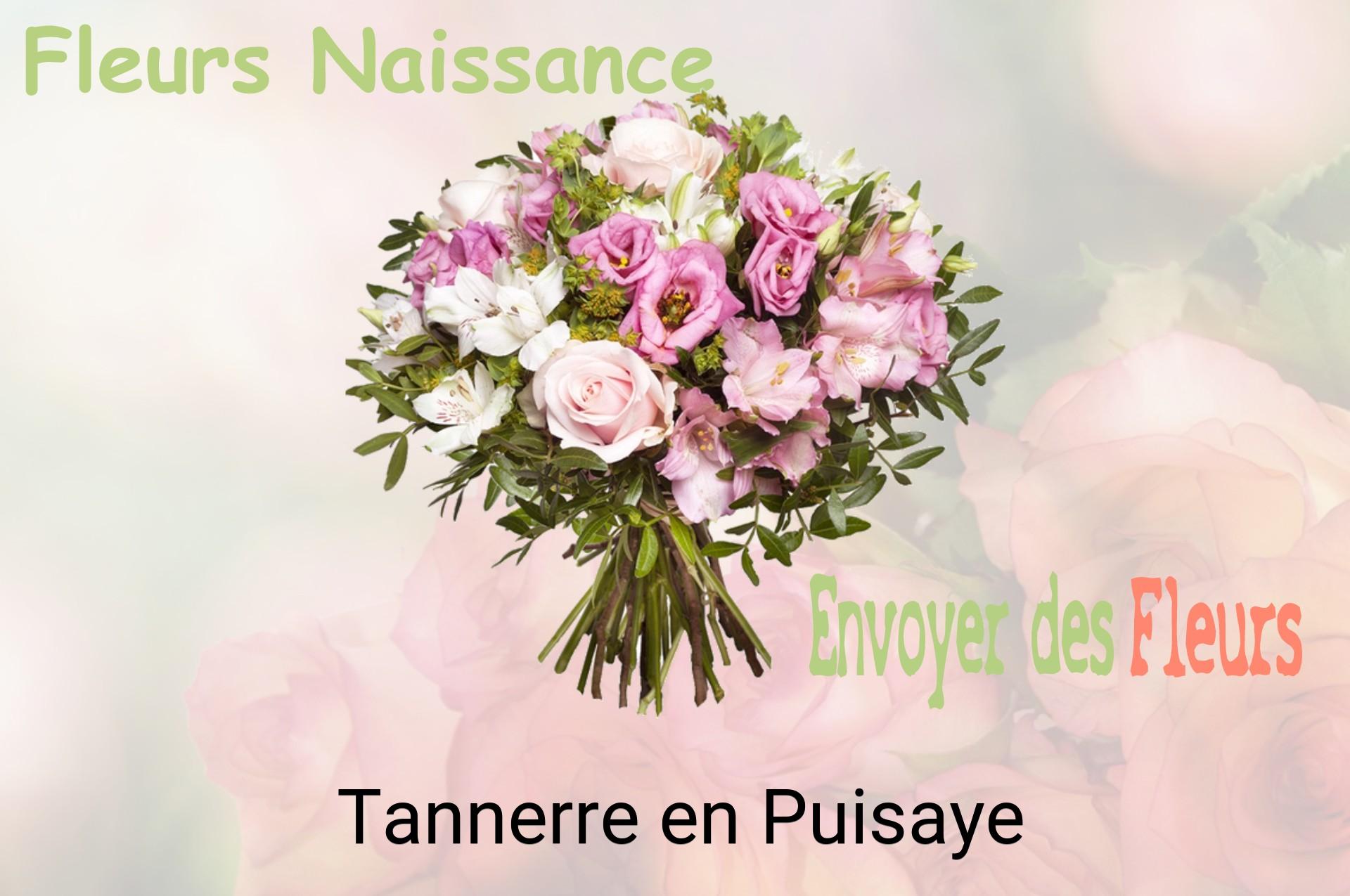 Bouquet de fleurs de naissance livré à Tannerre-en-Puisaye
